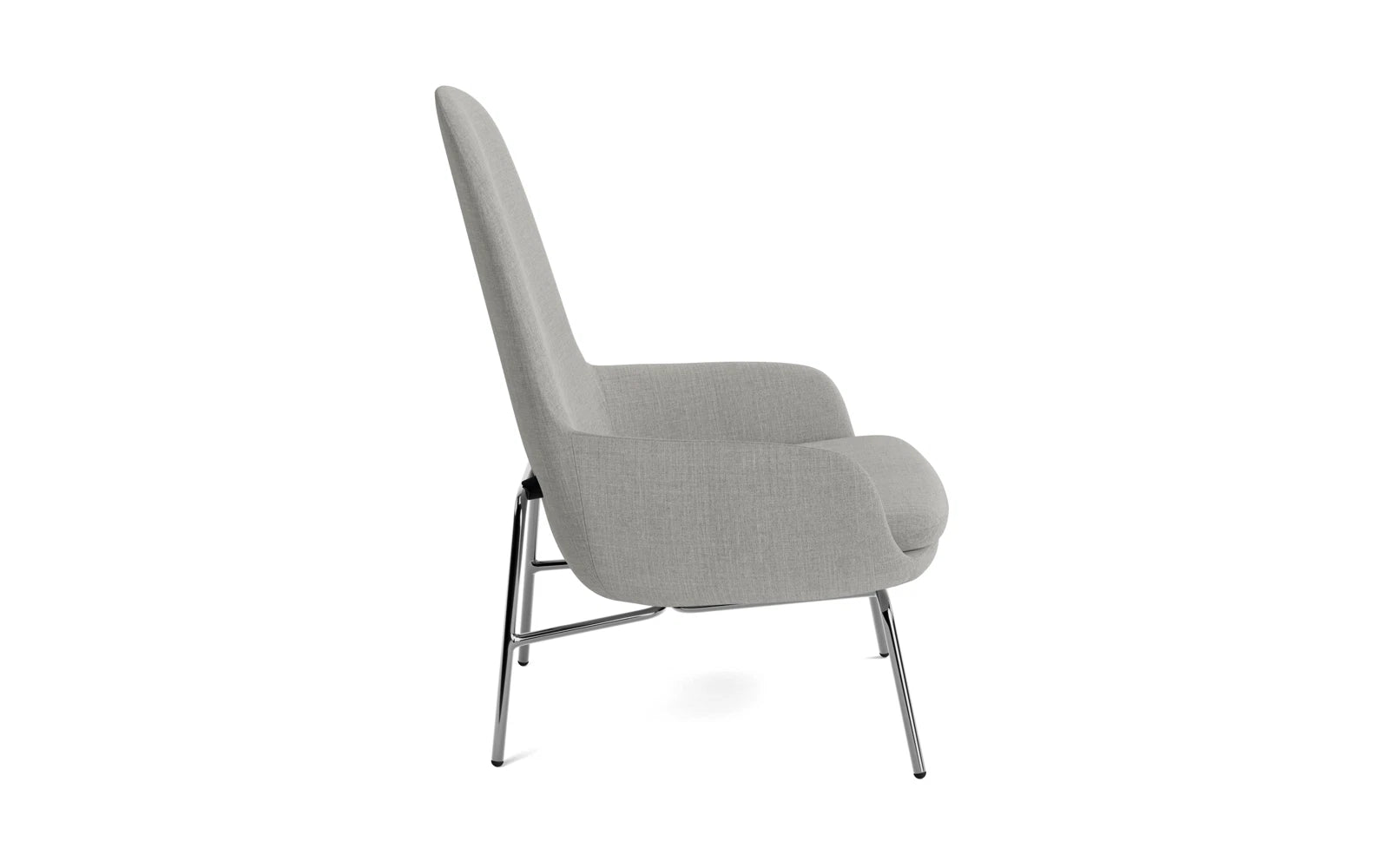 Era Lounge-Sessel hoch Chrom Remix in Remix 133 präsentiert im Onlineshop von KAQTU Design AG. Sessel ist von Normann Copenhagen