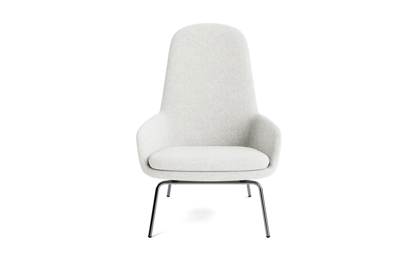 Era Lounge-Sessel hoch Chrom Hallingdal in Hallingdal 110 präsentiert im Onlineshop von KAQTU Design AG. Sessel ist von Normann Copenhagen