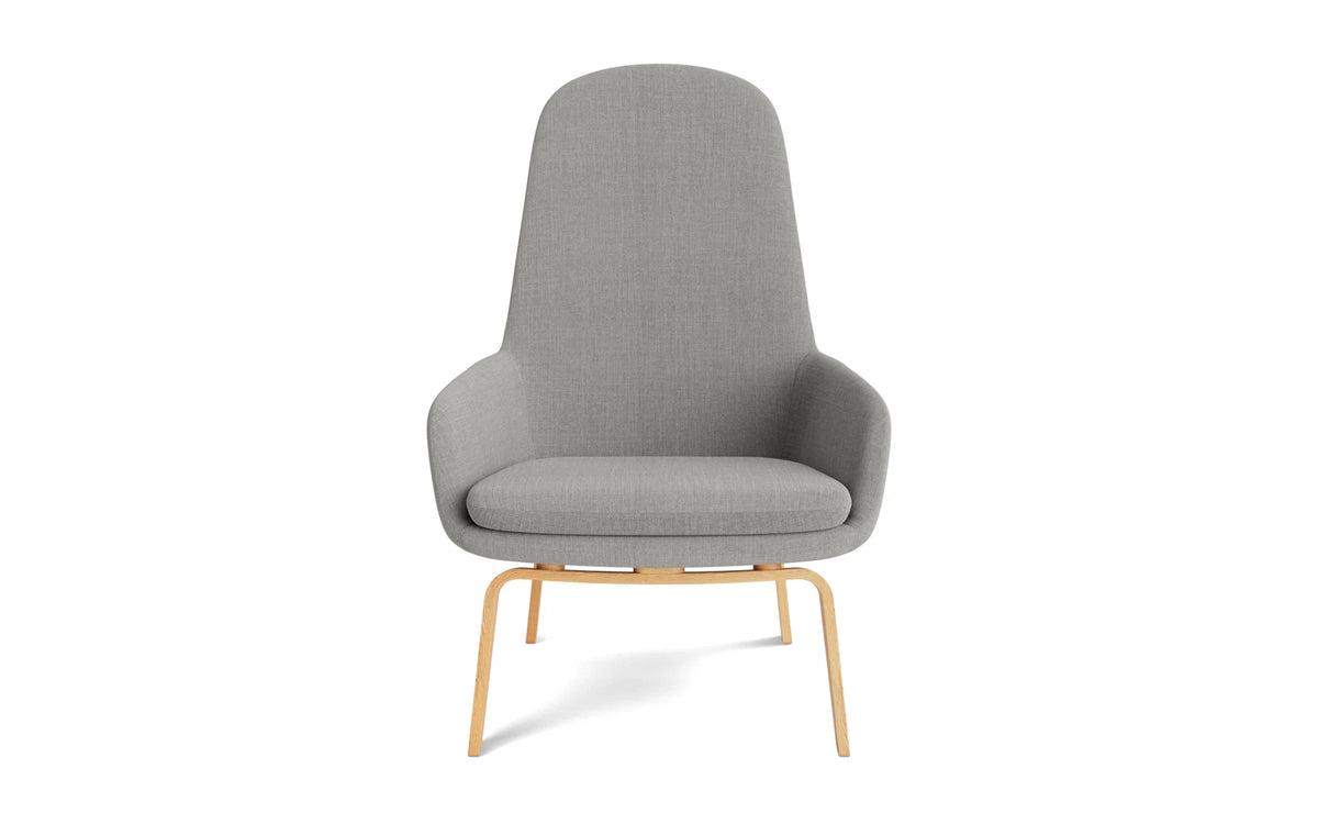 Era Lounge-Sessel hoch Eiche Remix in Remix 133 präsentiert im Onlineshop von KAQTU Design AG. Sessel ist von Normann Copenhagen
