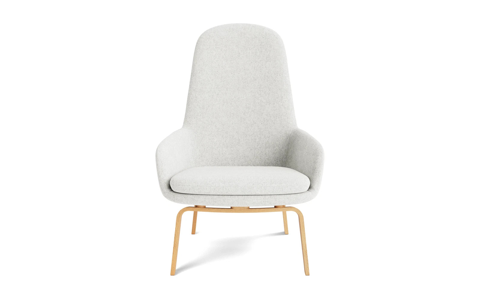 Era Lounge-Sessel hoch Eiche Hallingdal in Hallingdal 110 präsentiert im Onlineshop von KAQTU Design AG. Sessel ist von Normann Copenhagen