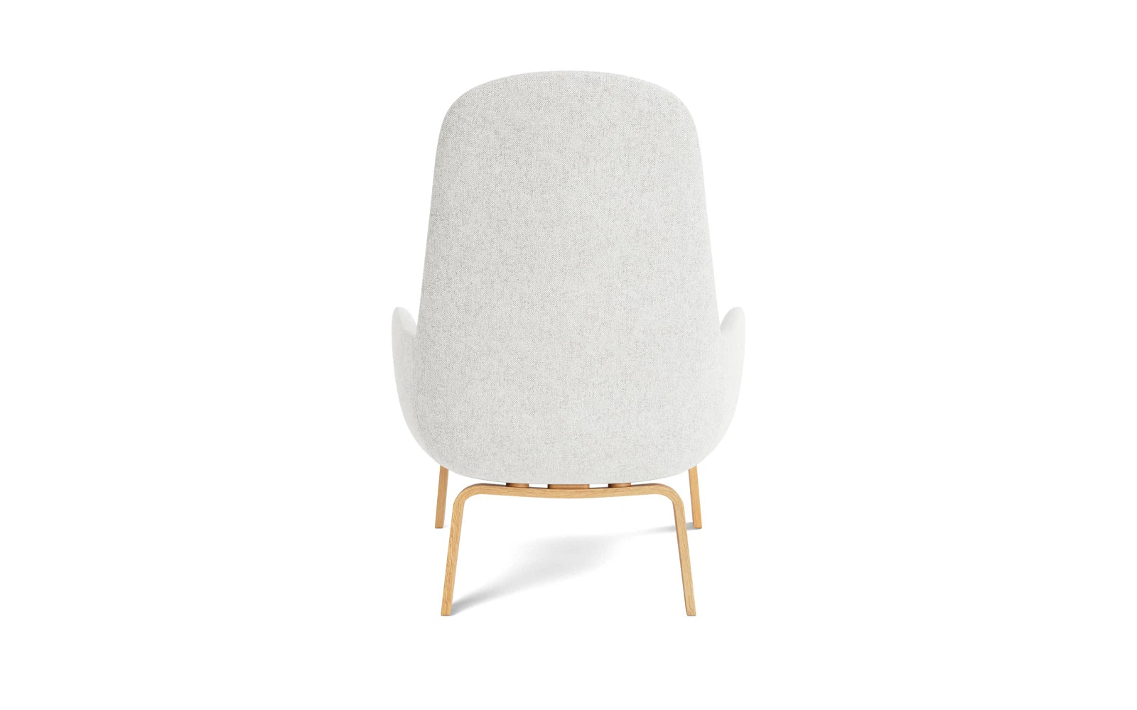 Era Lounge-Sessel hoch Eiche Hallingdal in Hallingdal 110 präsentiert im Onlineshop von KAQTU Design AG. Sessel ist von Normann Copenhagen