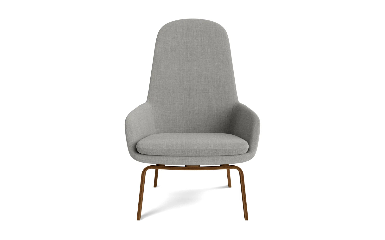 Era Lounge-Sessel hoch Walnuss Remix in Remix 133 präsentiert im Onlineshop von KAQTU Design AG. Sessel ist von Normann Copenhagen