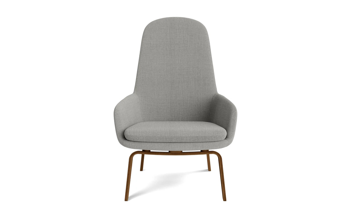 Era Lounge-Sessel hoch Walnuss Remix in Remix 133 präsentiert im Onlineshop von KAQTU Design AG. Sessel ist von Normann Copenhagen