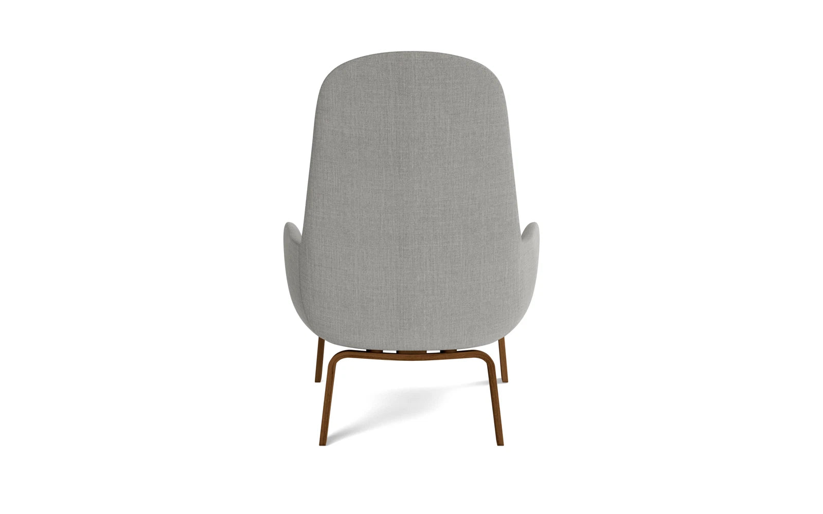 Era Lounge-Sessel hoch Walnuss Remix in Remix 133 präsentiert im Onlineshop von KAQTU Design AG. Sessel ist von Normann Copenhagen