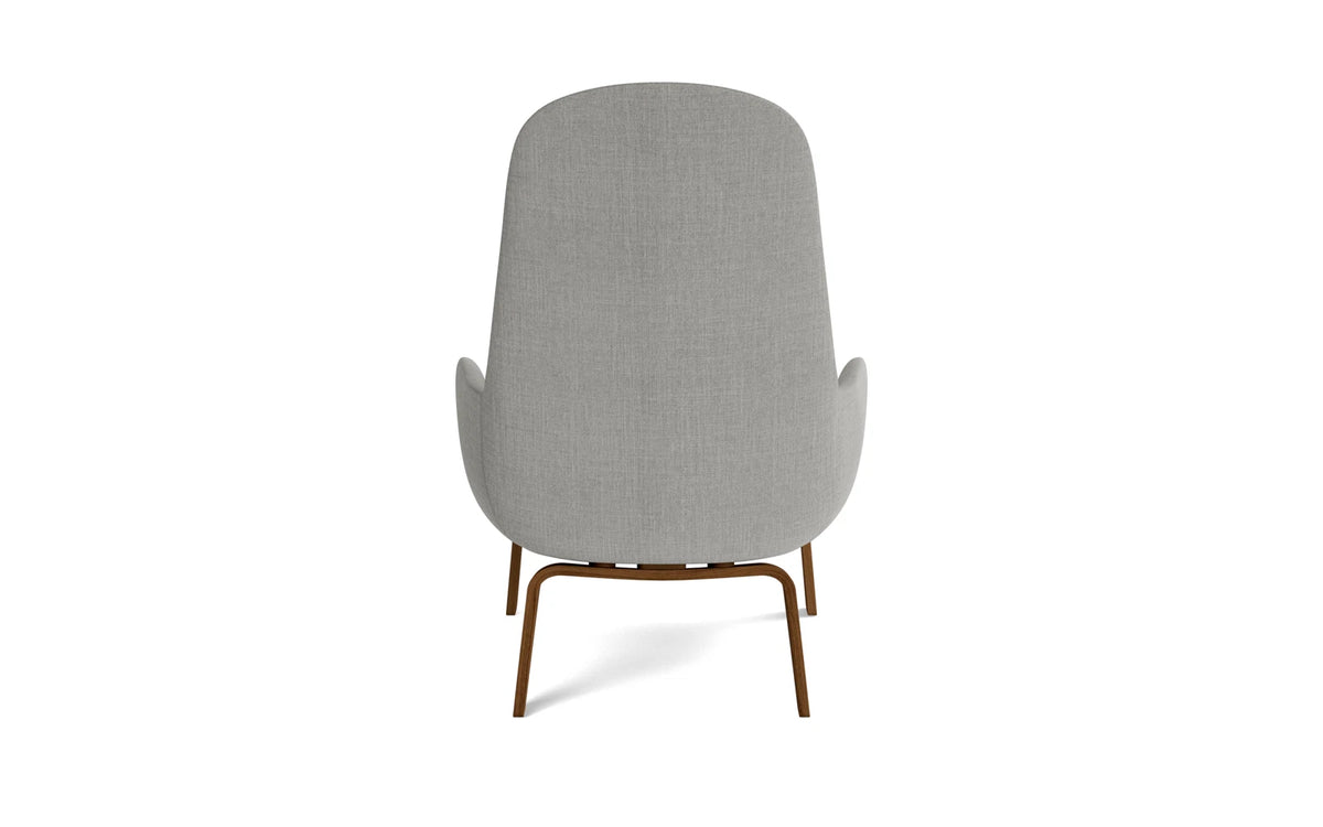 Era Lounge-Sessel hoch Walnuss Remix in Remix 133 präsentiert im Onlineshop von KAQTU Design AG. Sessel ist von Normann Copenhagen