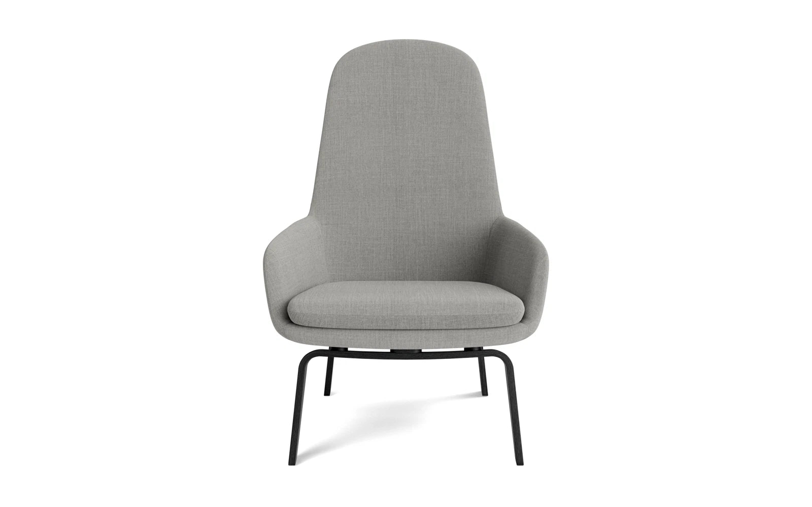 Era Lounge-Sessel hoch Schwarze Eiche Remix in Remix 133 präsentiert im Onlineshop von KAQTU Design AG. Sessel ist von Normann Copenhagen