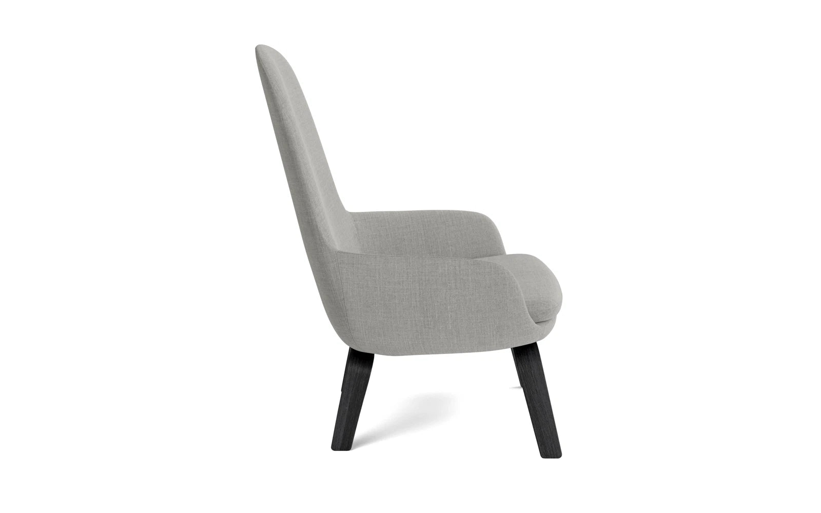 Era Lounge-Sessel hoch Schwarze Eiche Remix in Remix 133 präsentiert im Onlineshop von KAQTU Design AG. Sessel ist von Normann Copenhagen