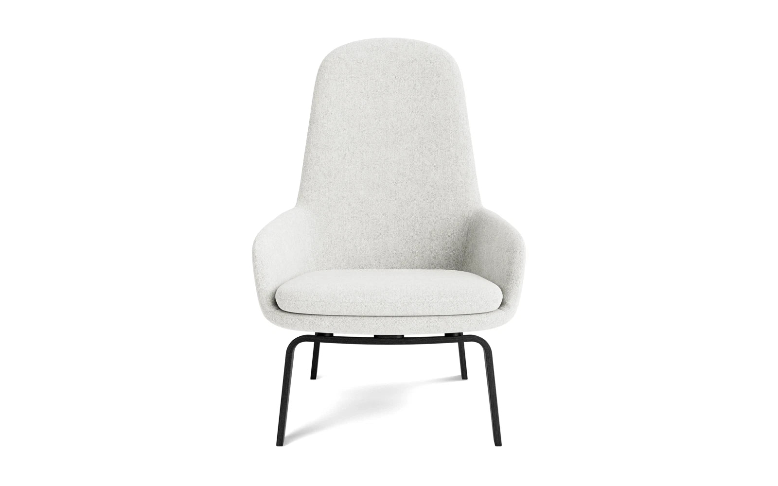 Era Lounge-Sessel hoch Schwarze Eiche Hallingdal in Hallingdal 110 präsentiert im Onlineshop von KAQTU Design AG. Sessel ist von Normann Copenhagen