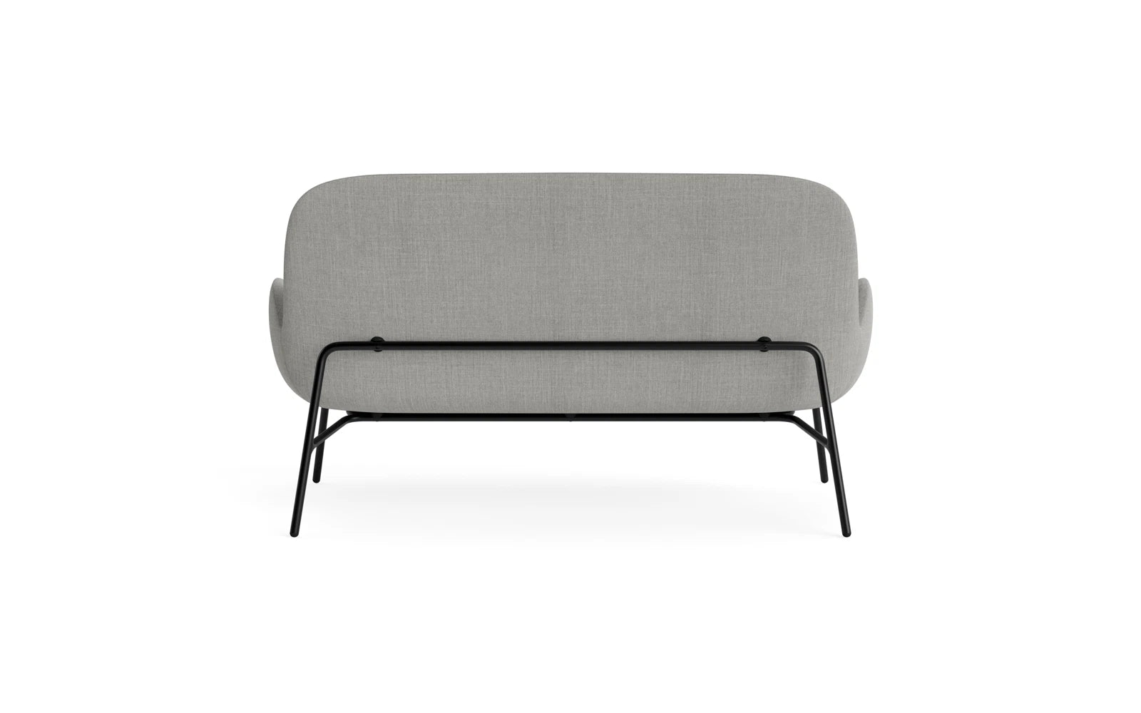 Era Sofa schwarzer Stahl Remix in Remix 133 präsentiert im Onlineshop von KAQTU Design AG. 2er Sofa ist von Normann Copenhagen