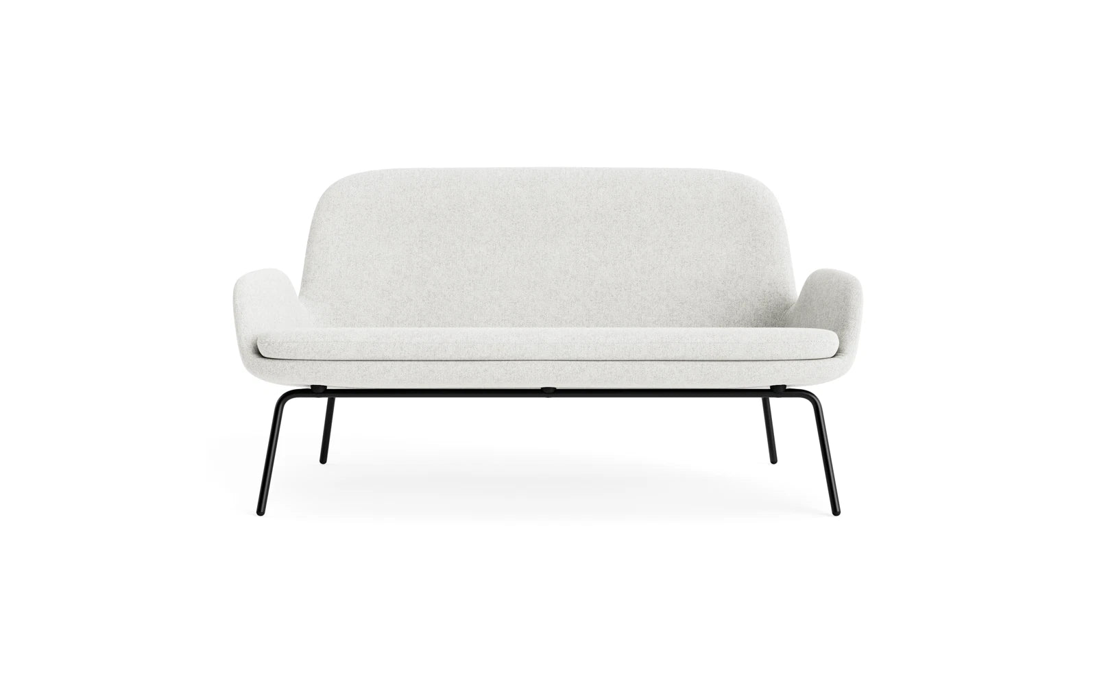 Era Sofa schwarzer Stahl Hallingdal in Hallingdal 110 präsentiert im Onlineshop von KAQTU Design AG. 2er Sofa ist von Normann Copenhagen