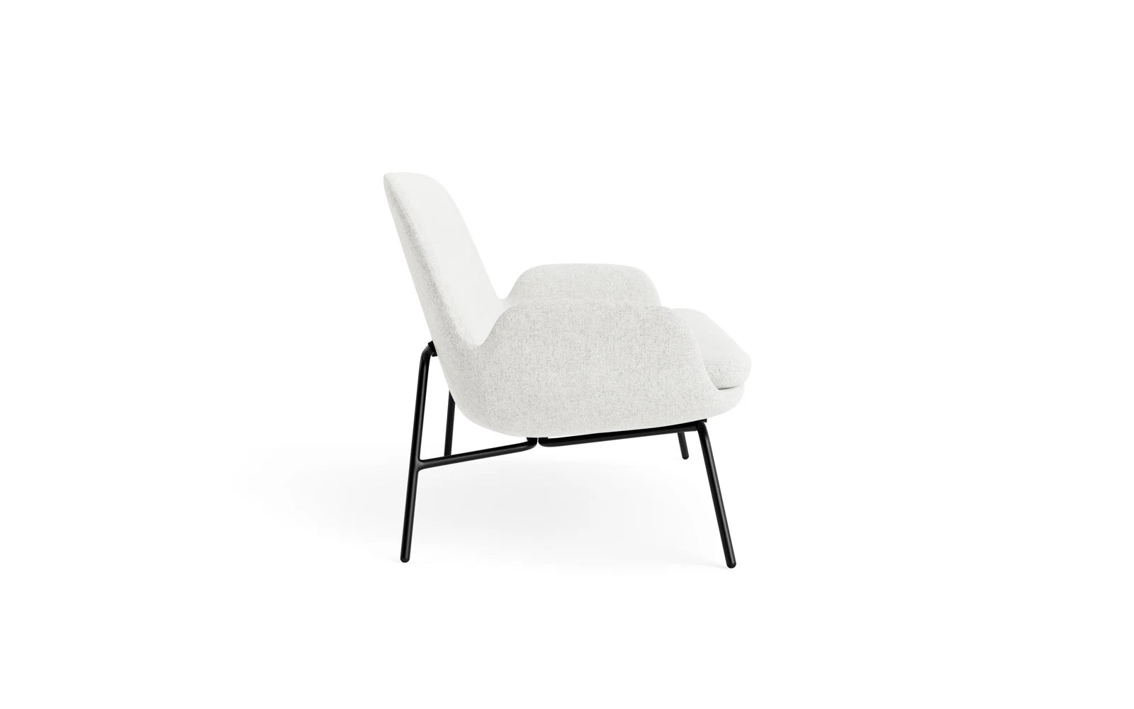 Era Sofa schwarzer Stahl Hallingdal in Hallingdal 110 präsentiert im Onlineshop von KAQTU Design AG. 2er Sofa ist von Normann Copenhagen