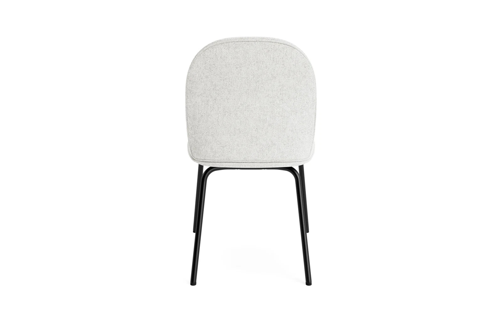 Ace Stuhl gepolstert, Schwarz Stahl, Hallingdal in Hallingdal 110 präsentiert im Onlineshop von KAQTU Design AG. Stuhl ist von Normann Copenhagen