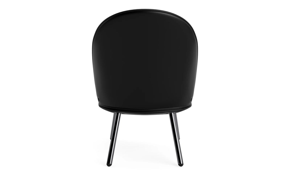 Ace Lounge-Sessel Schwarzes Metallic Stahl Ultra in Ultra 41599 präsentiert im Onlineshop von KAQTU Design AG. Sessel ist von Normann Copenhagen