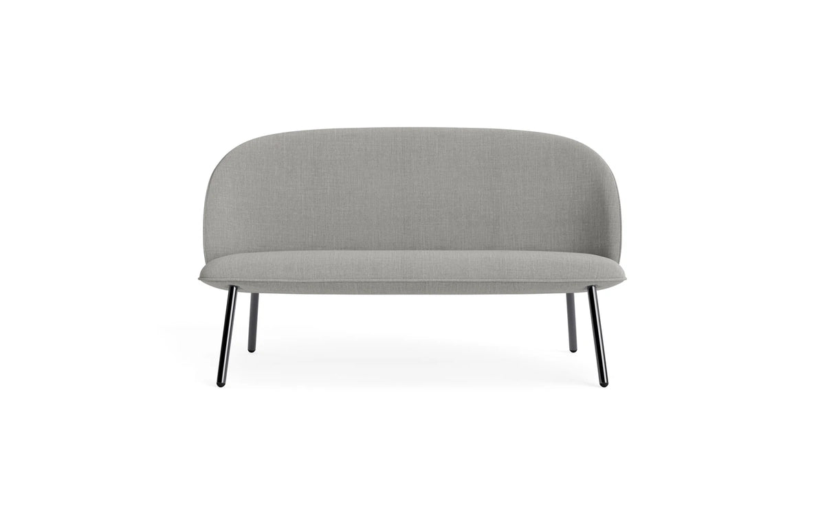 Ace Sofa schwarzes Metallic Stahl Remix in Remix 133 präsentiert im Onlineshop von KAQTU Design AG. 2er Sofa ist von Normann Copenhagen