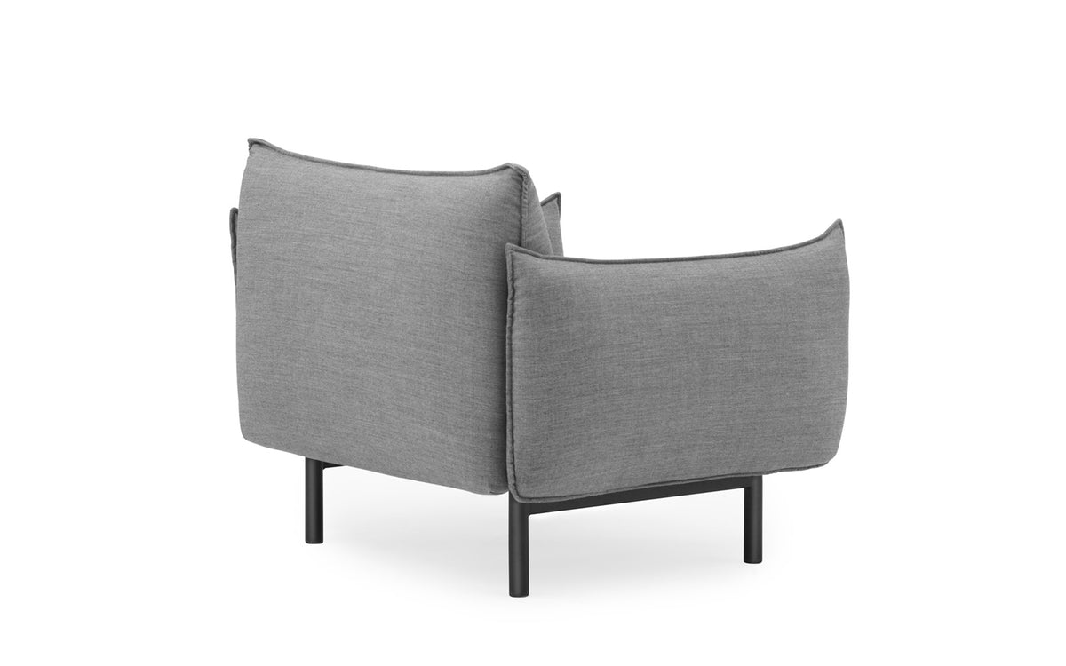 Ark Sessel in Canvas 134 präsentiert im Onlineshop von KAQTU Design AG. Sessel mit Armlehnen ist von Normann Copenhagen