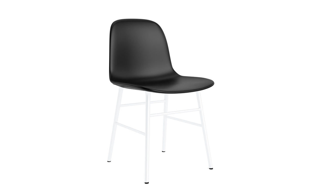 Form Stuhl gepolstert Creme Stahl Ultra in Ultra 41599 präsentiert im Onlineshop von KAQTU Design AG. Stuhl ist von Normann Copenhagen