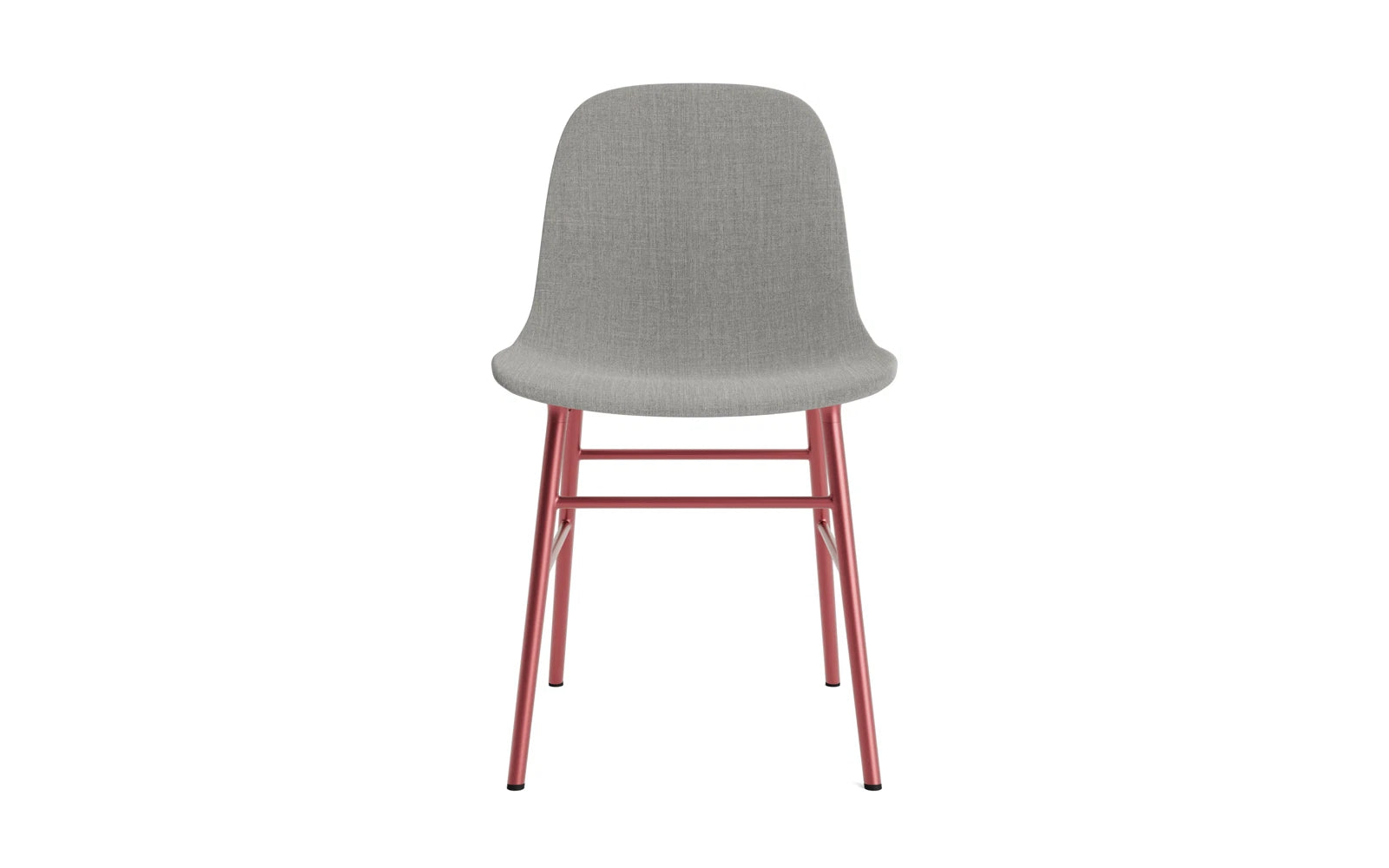 Form Stuhl gepolstert Rot Stahl Remix in Remix 133 präsentiert im Onlineshop von KAQTU Design AG. Stuhl ist von Normann Copenhagen