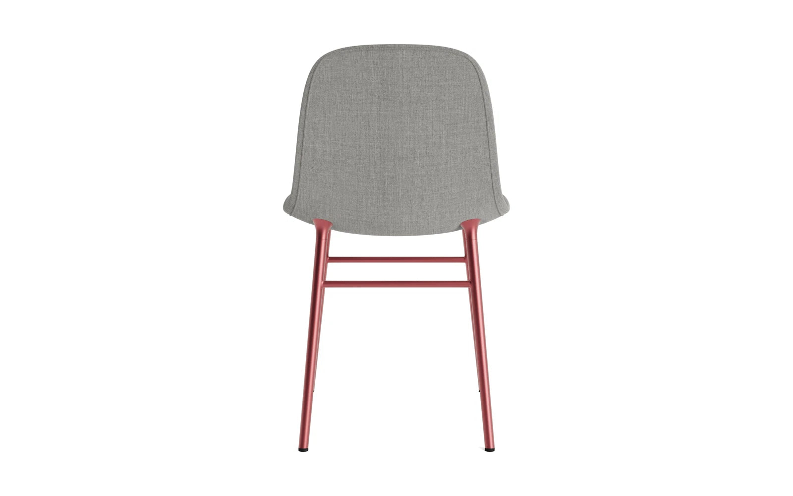 Form Stuhl gepolstert Rot Stahl Remix in Remix 133 präsentiert im Onlineshop von KAQTU Design AG. Stuhl ist von Normann Copenhagen