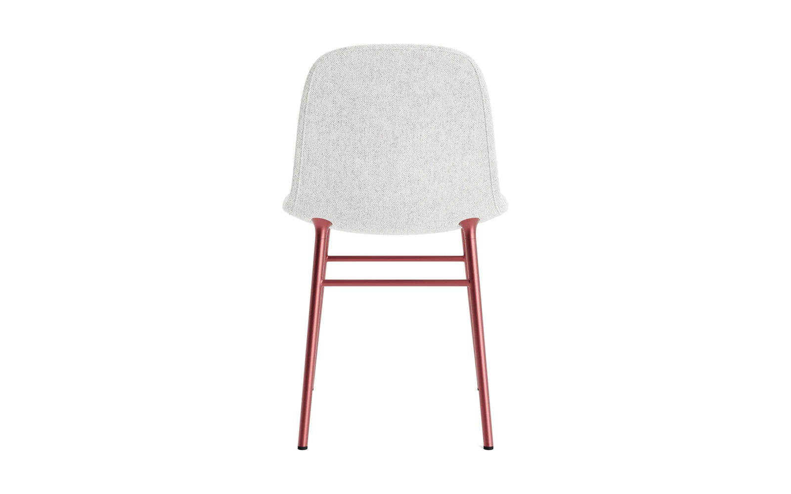 Form Stuhl gepolstert Rot Stahl Hallingdal in Hallingdal 110 präsentiert im Onlineshop von KAQTU Design AG. Stuhl ist von Normann Copenhagen