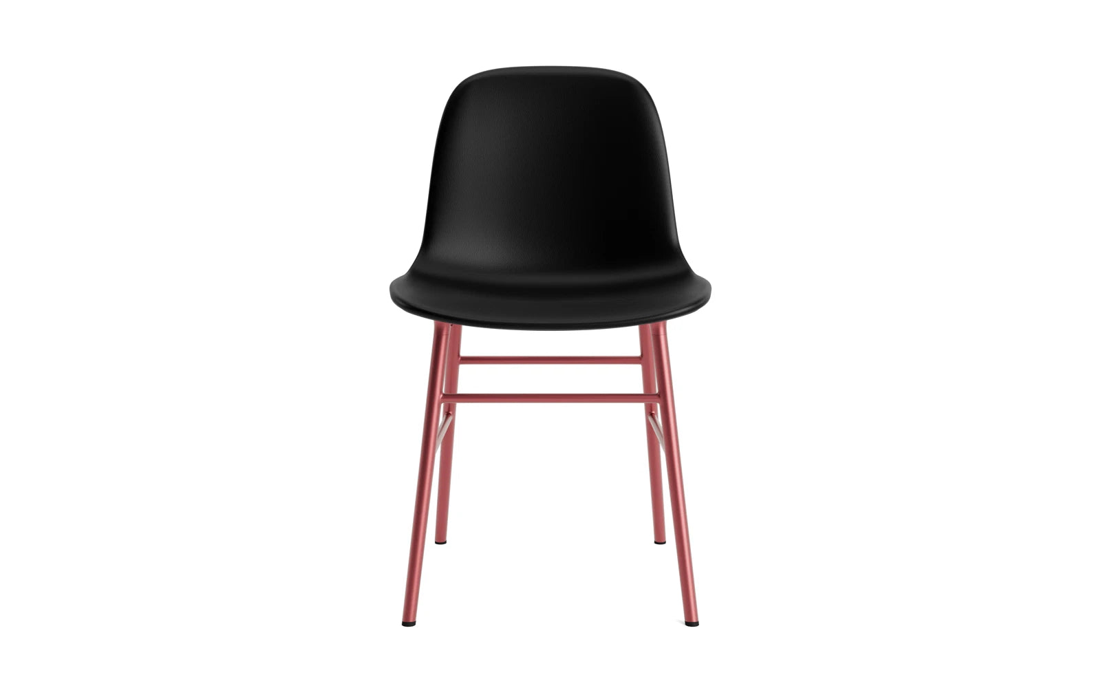 Form Stuhl gepolstert Rot Stahl Ultra in Ultra 41599 präsentiert im Onlineshop von KAQTU Design AG. Stuhl ist von Normann Copenhagen