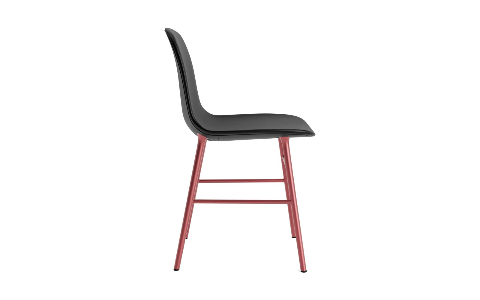 Form Stuhl gepolstert Rot Stahl Ultra in Ultra 41599 präsentiert im Onlineshop von KAQTU Design AG. Stuhl ist von Normann Copenhagen