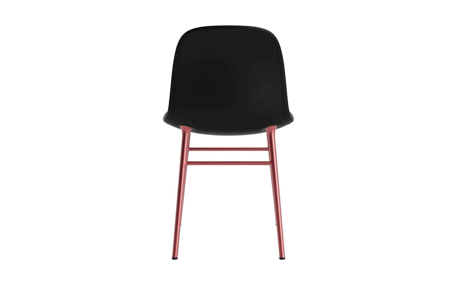 Form Stuhl gepolstert Rot Stahl Ultra in Ultra 41599 präsentiert im Onlineshop von KAQTU Design AG. Stuhl ist von Normann Copenhagen