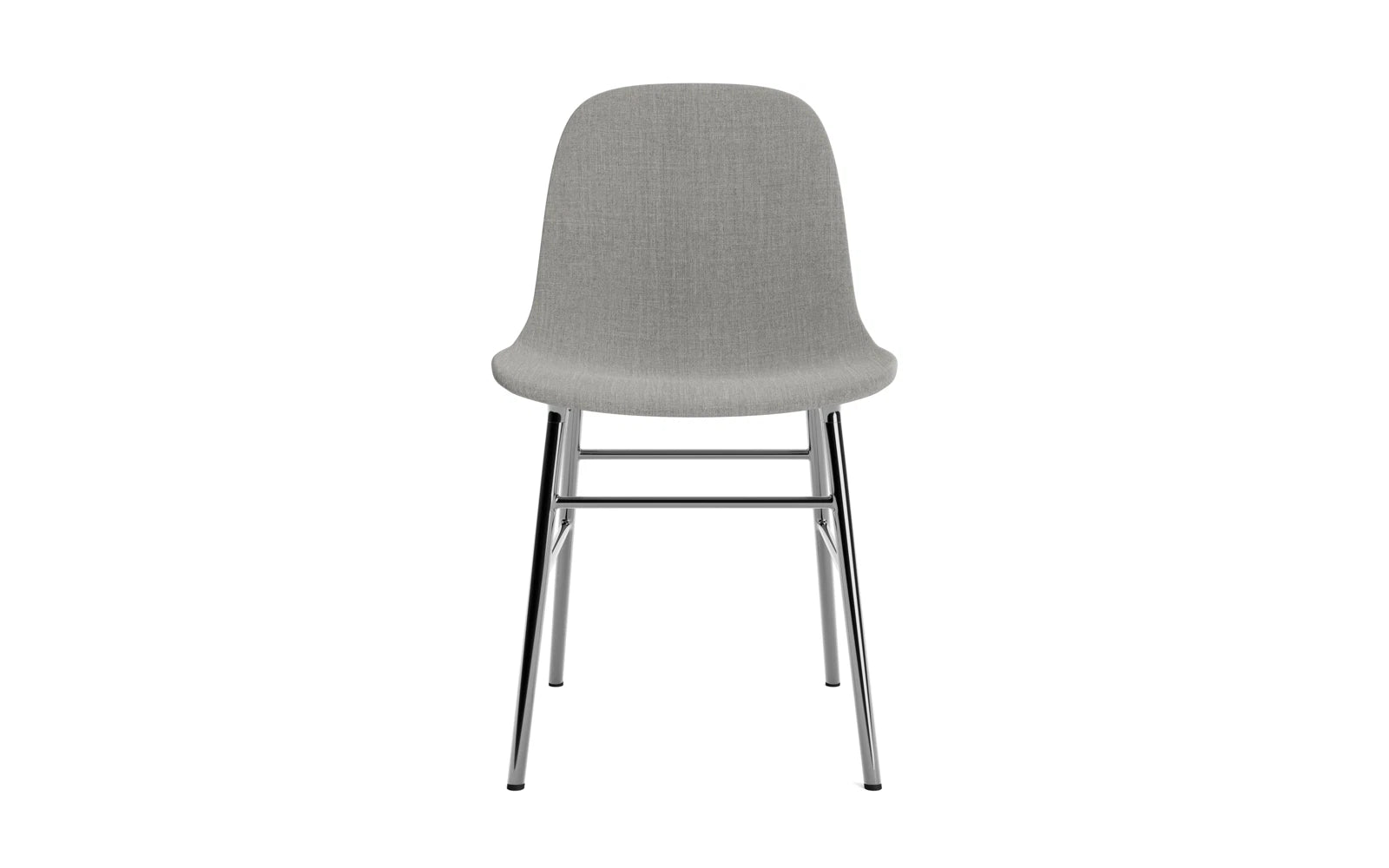 Erleben Sie den Form Stuhl gepolstert Chrome Remix von Normann Copenhagen – ein stilvolles Möbelstück, das durch hochwertige Materialien und vielfältige Designoptionen besticht.