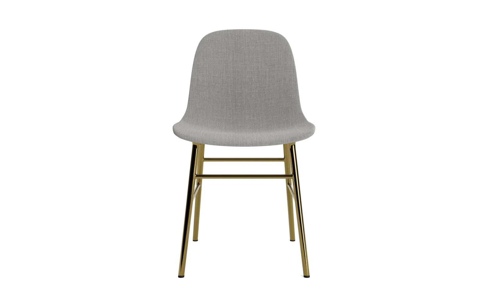 Form Stuhl gepolstert Messing Remix in Remix 133 präsentiert im Onlineshop von KAQTU Design AG. Stuhl ist von Normann Copenhagen