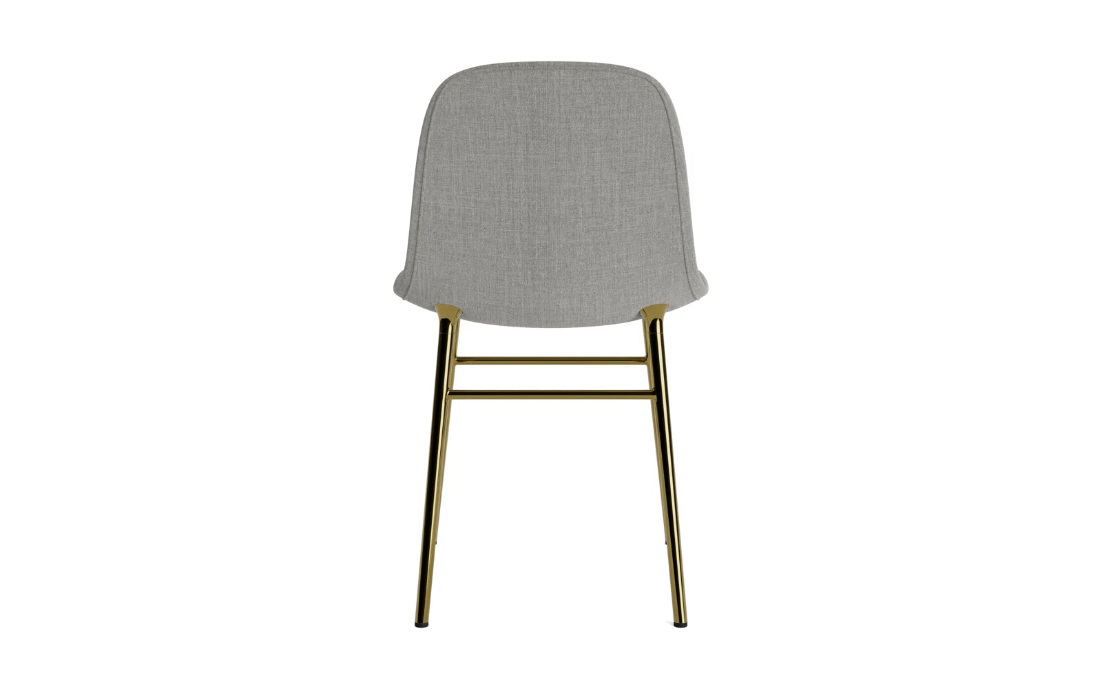 Form Stuhl gepolstert Messing Remix in Remix 133 präsentiert im Onlineshop von KAQTU Design AG. Stuhl ist von Normann Copenhagen