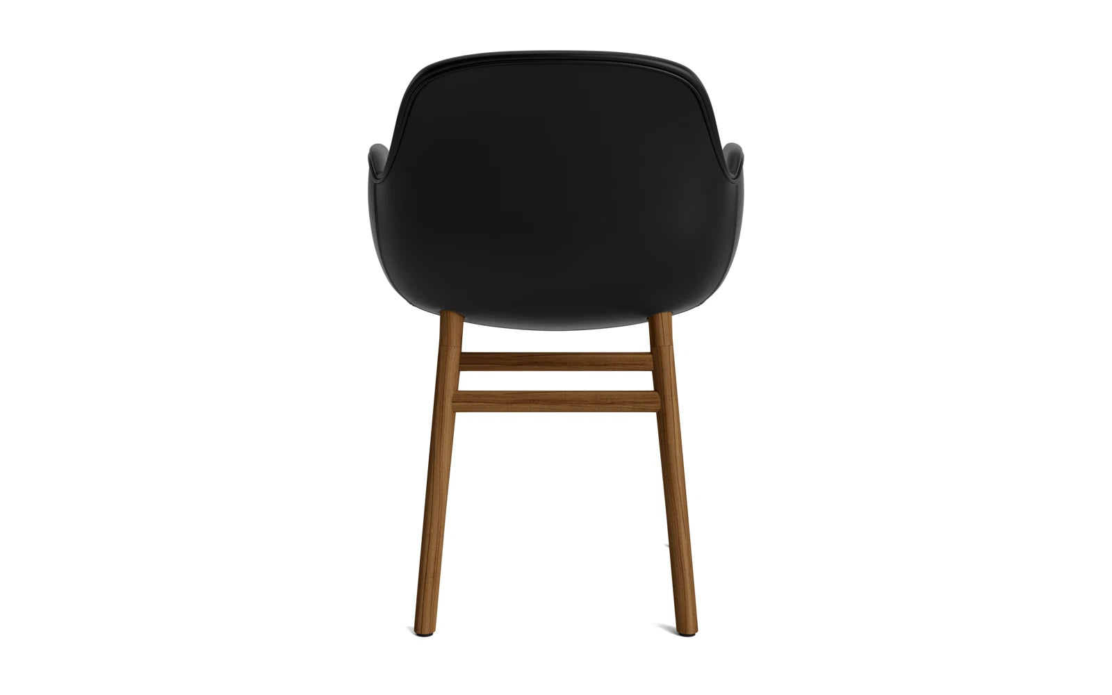 Eleganter Form Armlehnstuhl: Zeitgenössisches Design, hochwertige Materialien, minimalistisch und einladend.