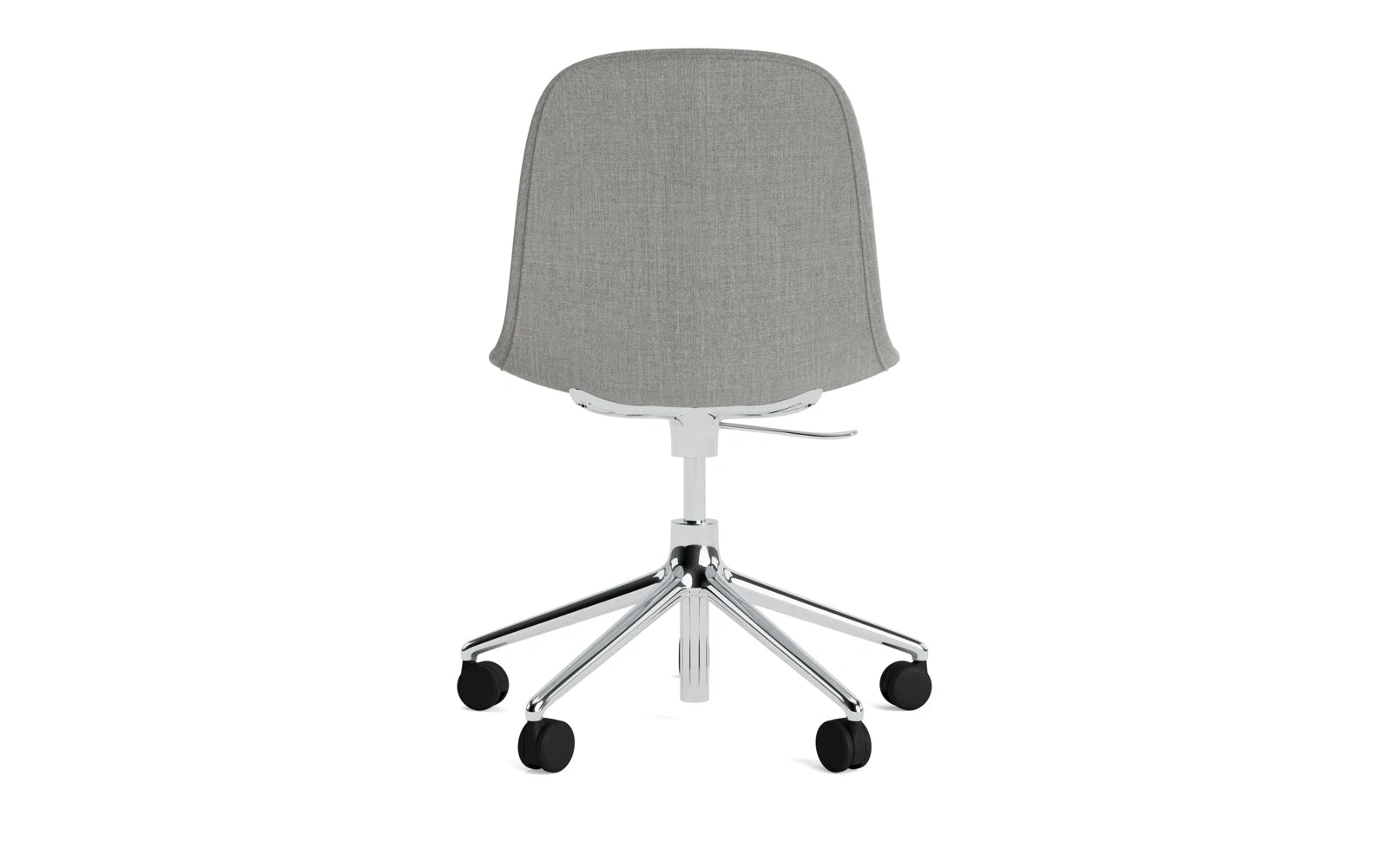 Form Drehsessel mit 5 Rollen Vollpolster Aluminium Remix in Remix 133 präsentiert im Onlineshop von KAQTU Design AG. Sessel ist von Normann Copenhagen