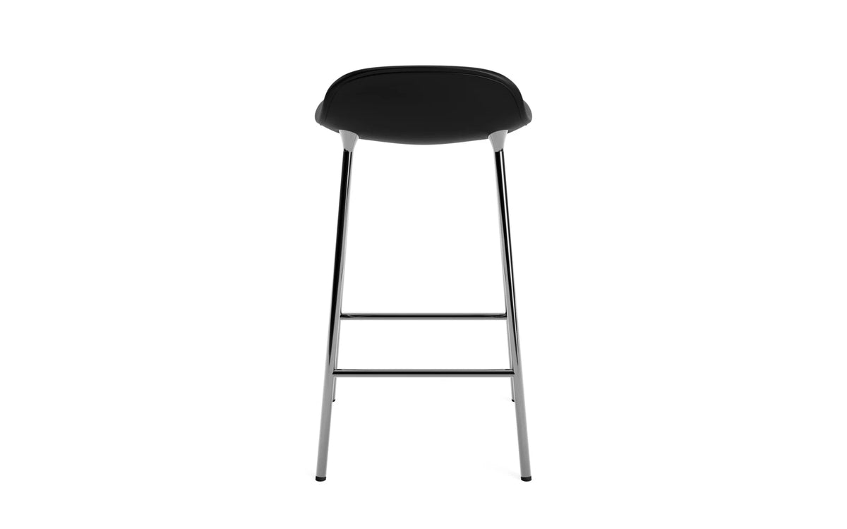 Form Barstuhl 65 cm gepolstert Chrom Ultra in Ultra 41599 präsentiert im Onlineshop von KAQTU Design AG. Barstuhl ist von Normann Copenhagen