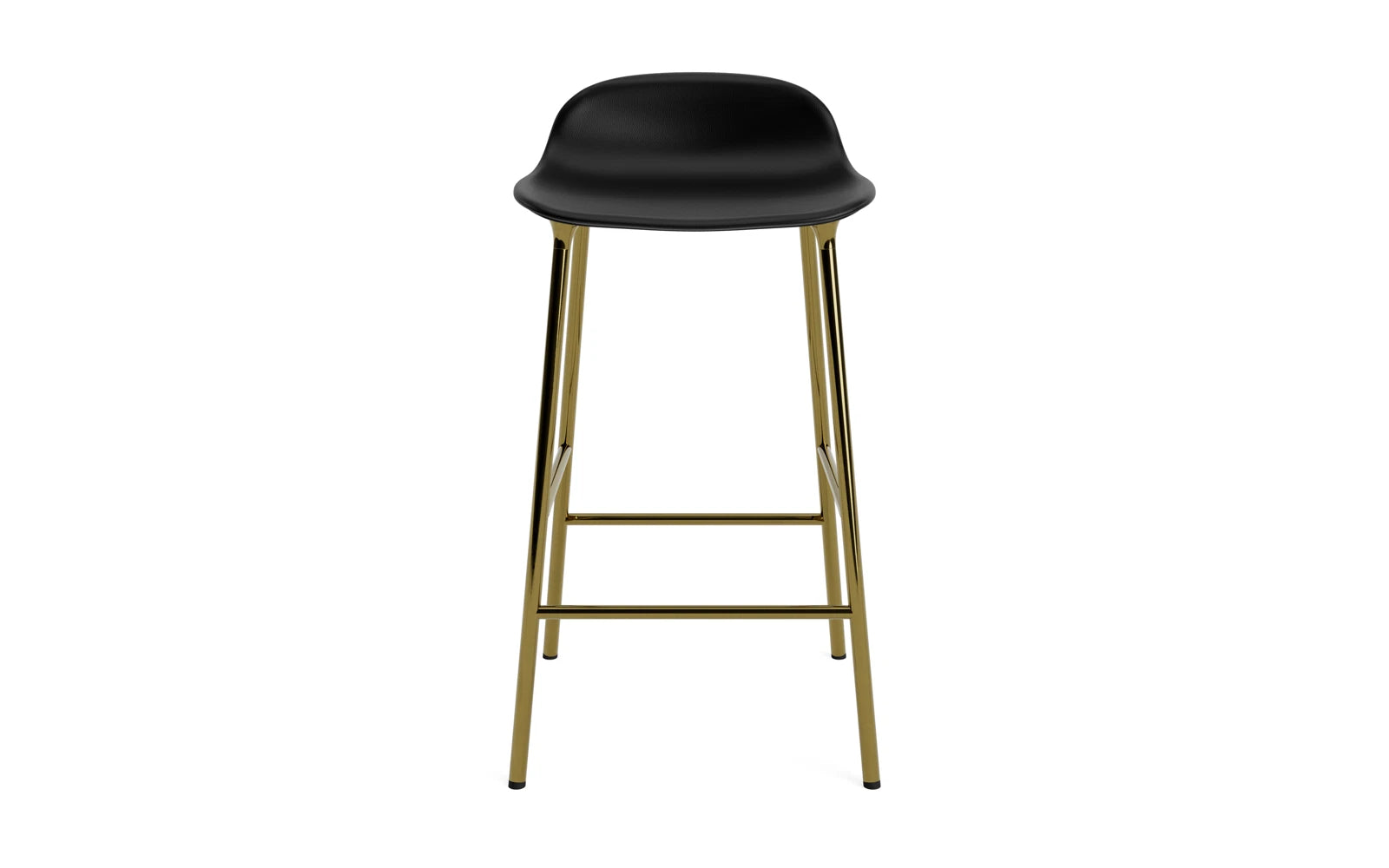 Form Barstuhl 65 cm gepolstert Messing Ultra in Ultra 41599 präsentiert im Onlineshop von KAQTU Design AG. Barstuhl ist von Normann Copenhagen