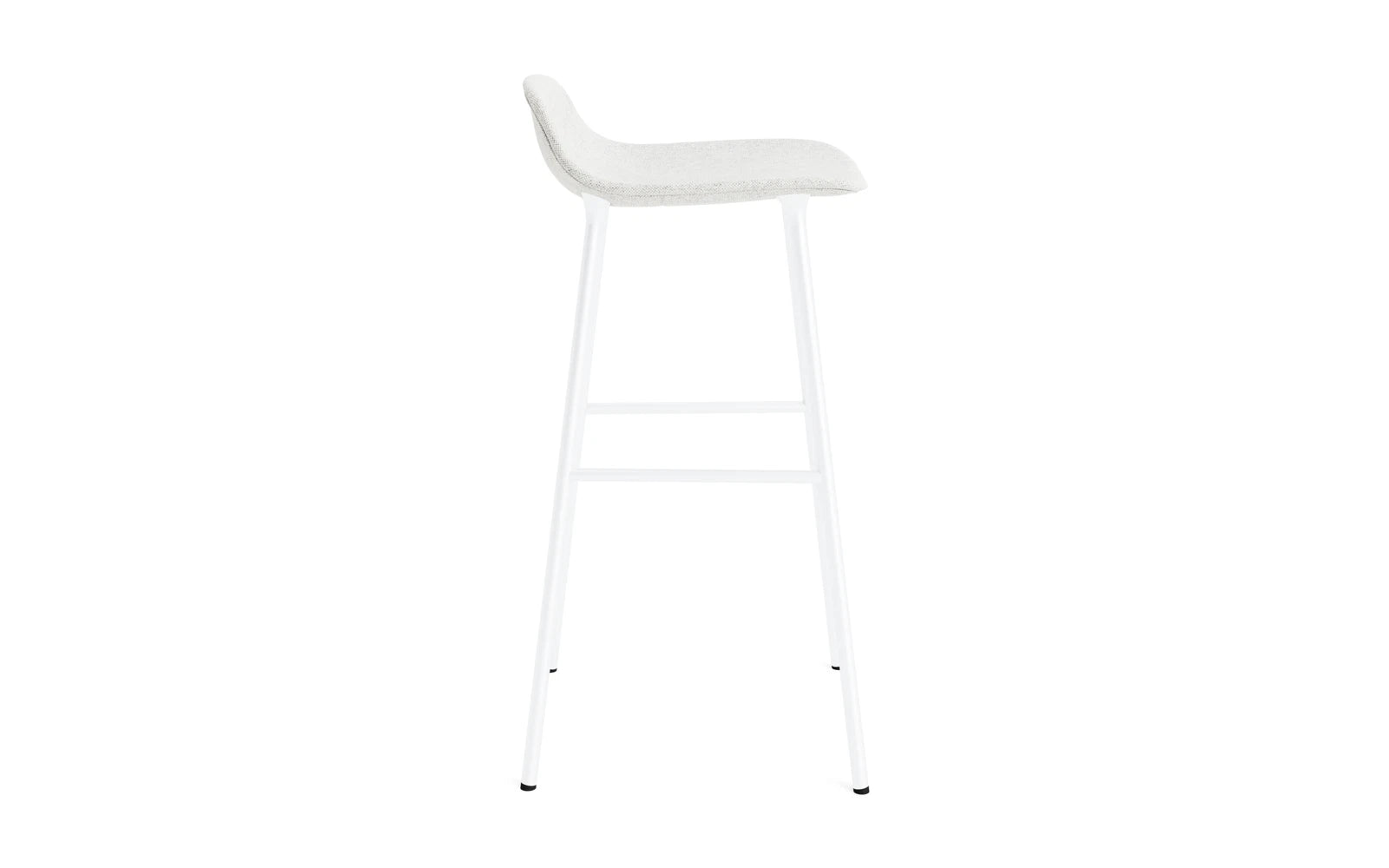 Form Barstuhl 75 cm gepolstert Stahl Weiß Hallingdal in Hallingdal 110 präsentiert im Onlineshop von KAQTU Design AG. Barstuhl ist von Normann Copenhagen