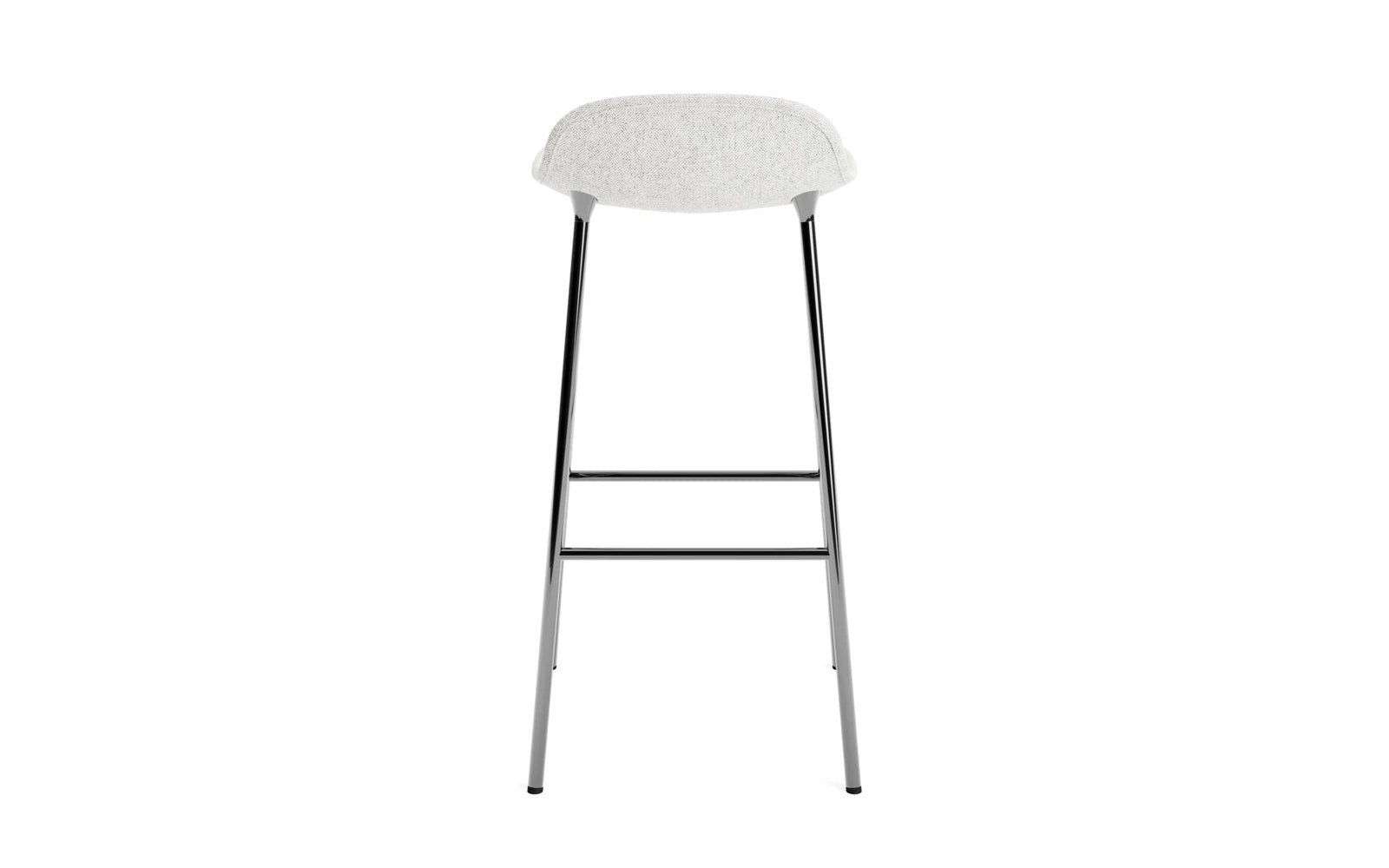Form Barstuhl 75 cm gepolstert Chrom Hallingdal in Hallingdal 110 präsentiert im Onlineshop von KAQTU Design AG. Barstuhl ist von Normann Copenhagen