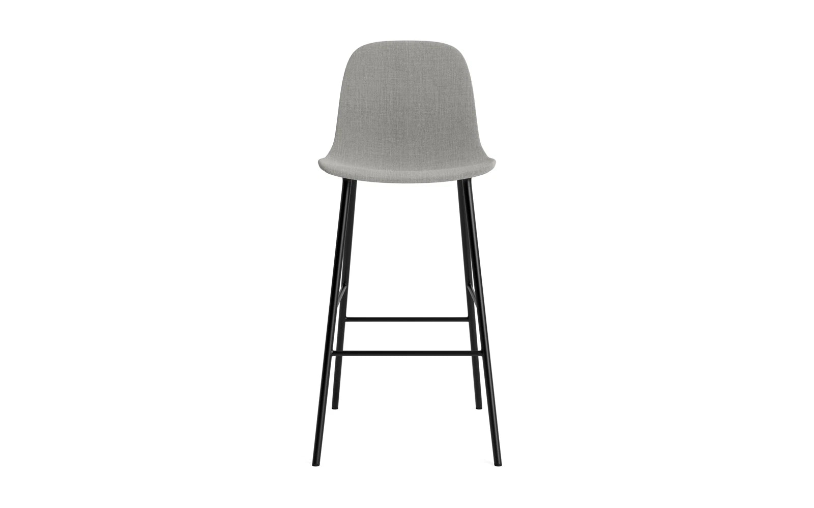 Form Barstuhl 75 cm gepolstert Schwarz Stahl Remix in Remix 133 präsentiert im Onlineshop von KAQTU Design AG. Barstuhl ist von Normann Copenhagen