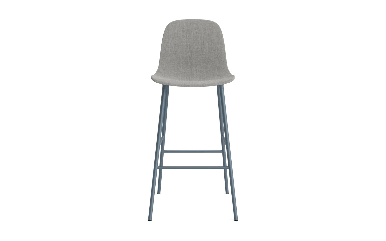Form Barstuhl 75 cm gepolstert Blau Stahl Remix in Remix 133 präsentiert im Onlineshop von KAQTU Design AG. Barstuhl ist von Normann Copenhagen