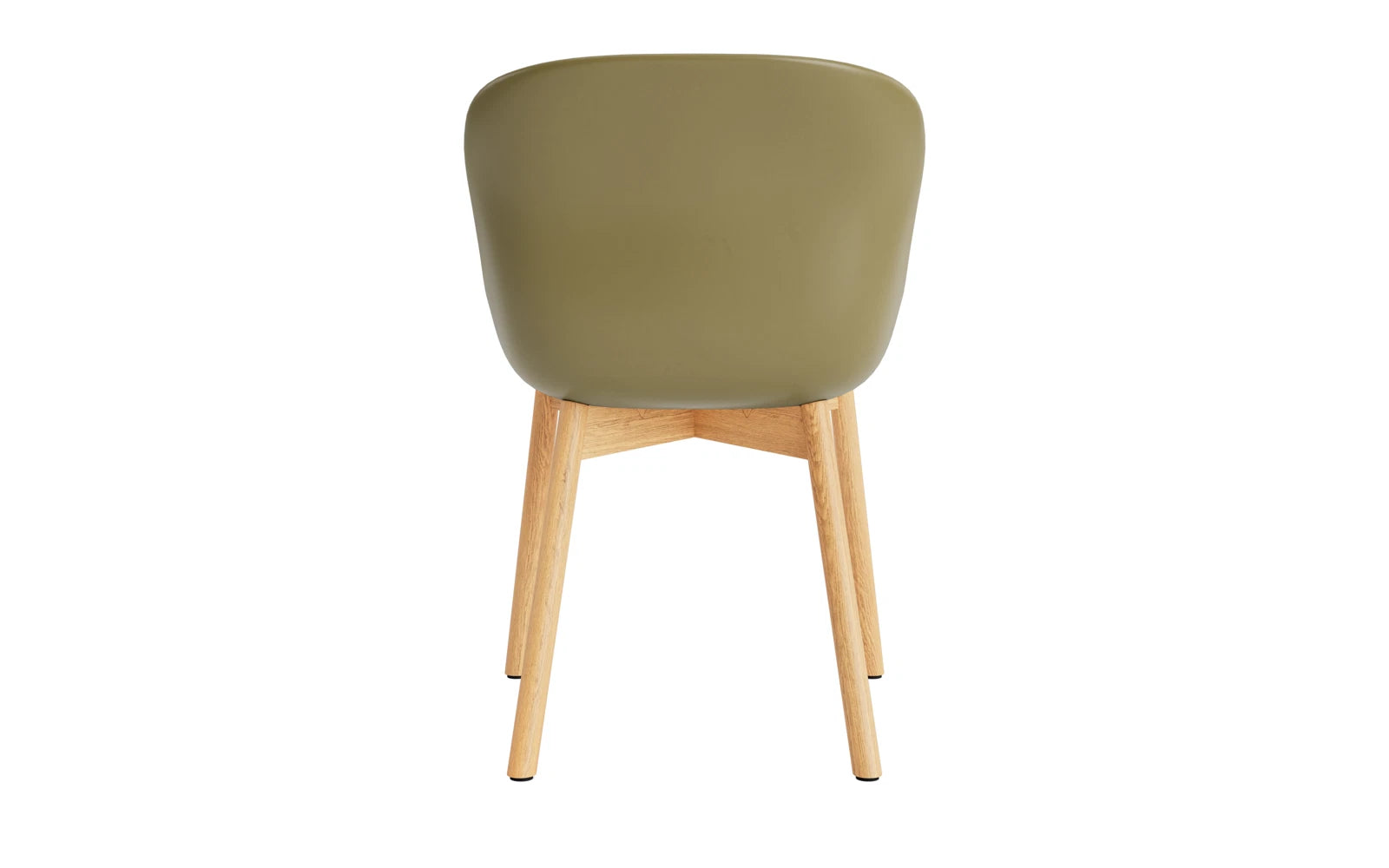 Hyg Stuhl Polster Eiche Olive/Remix in Remix 133 präsentiert im Onlineshop von KAQTU Design AG. Stuhl ist von Normann Copenhagen