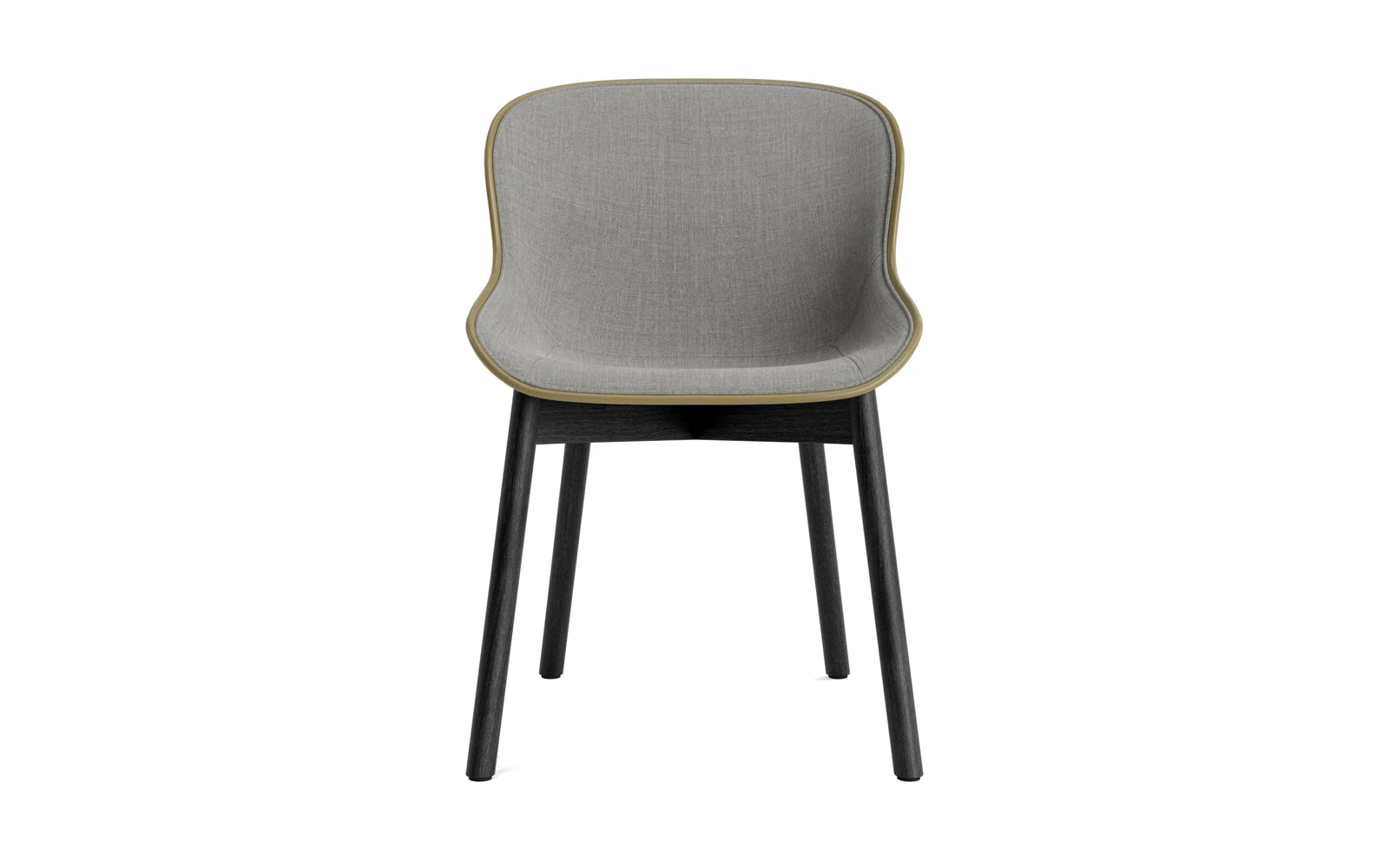 Hyg Stuhl Polster Schwarze Eiche Olive/Remix in Remix 133 präsentiert im Onlineshop von KAQTU Design AG. Stuhl ist von Normann Copenhagen