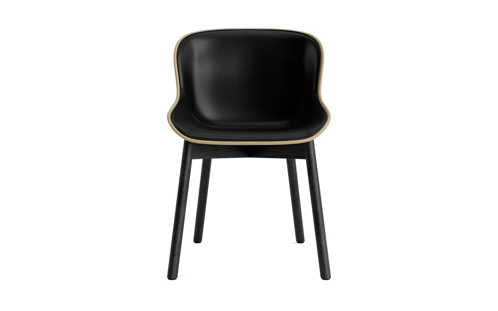 Hyg Stuhl Polster Schwarze Eiche Sand/Ultra in Ultra 41599 präsentiert im Onlineshop von KAQTU Design AG. Stuhl ist von Normann Copenhagen