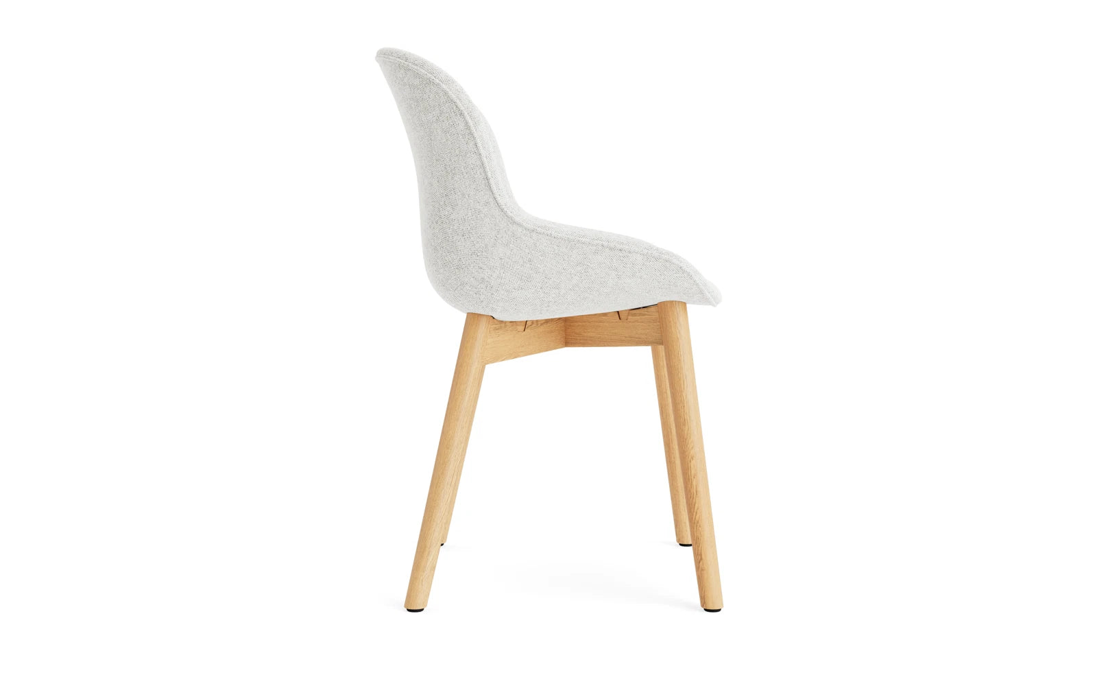 Hyg Stuhl vollpolster Eiche Hallingdal in Hallingdal 110 präsentiert im Onlineshop von KAQTU Design AG. Stuhl ist von Normann Copenhagen