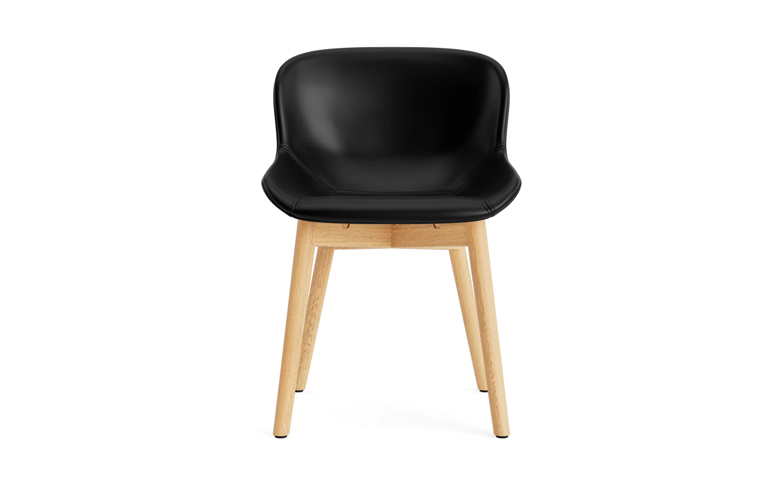 Hyg Stuhl vollpolster Eiche Ultra Leder in Ultra 41599 präsentiert im Onlineshop von KAQTU Design AG. Stuhl ist von Normann Copenhagen