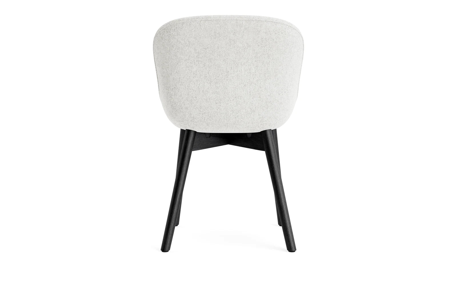 Hyg Stuhl vollpolster schwarze Eiche Hallingdal in Hallingdal 110 präsentiert im Onlineshop von KAQTU Design AG. Stuhl ist von Normann Copenhagen