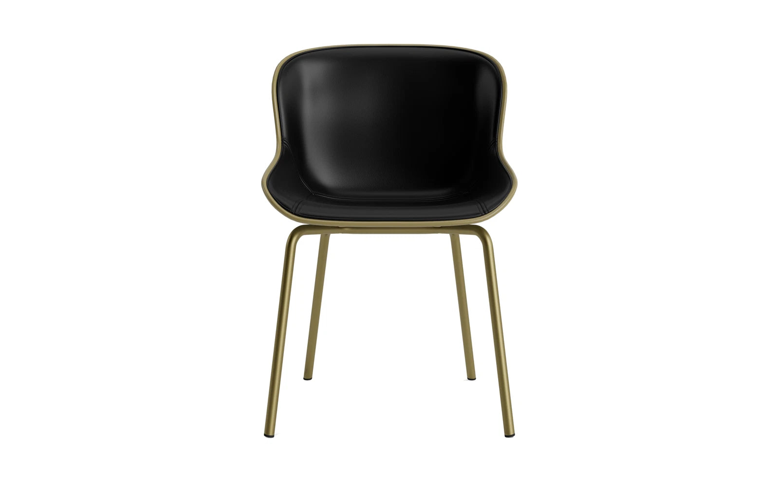 Hyg Stuhl Frontpolster Olive stahl Olive/Ultra in Ultra 41599 präsentiert im Onlineshop von KAQTU Design AG. Stuhl ist von Normann Copenhagen