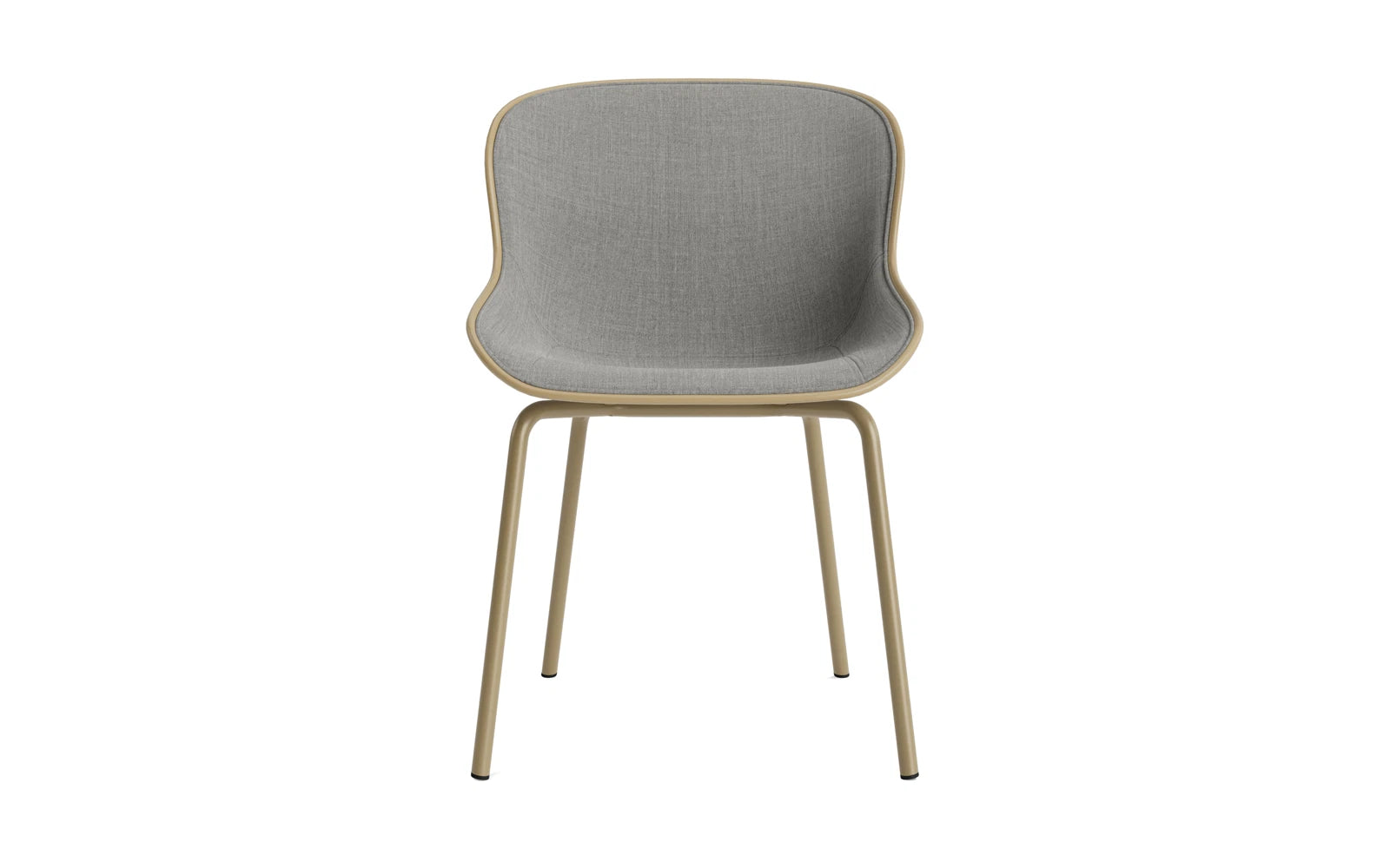 Eleganter Hyg Stuhl in Sand mit Frontpolster von Normann Copenhagen.
