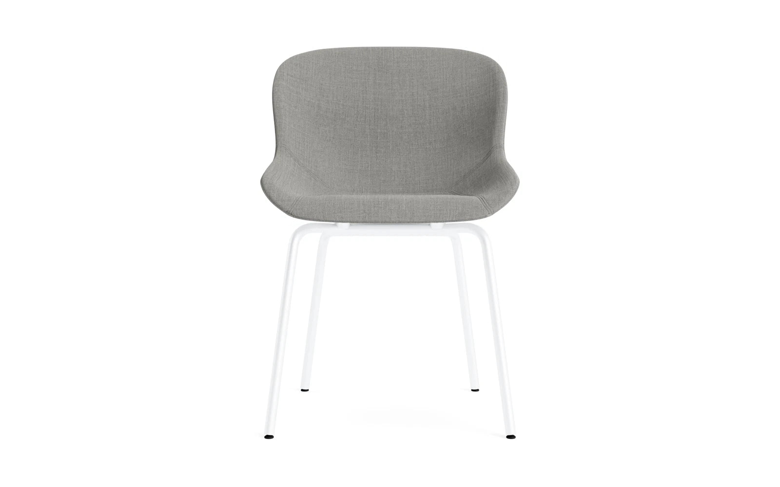 Hyg Stuhl gepolstert Weiss stahl Remix in Remix 133 präsentiert im Onlineshop von KAQTU Design AG. Stuhl ist von Normann Copenhagen