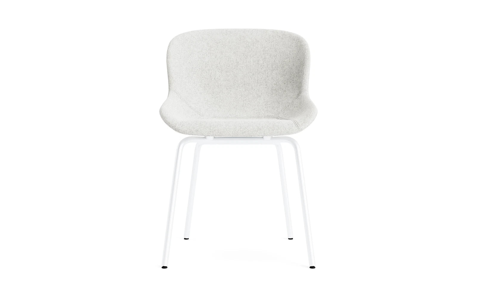 Hyg Stuhl gepolstert Weiss stahl Hallingdal in Hallingdal 110 präsentiert im Onlineshop von KAQTU Design AG. Stuhl ist von Normann Copenhagen