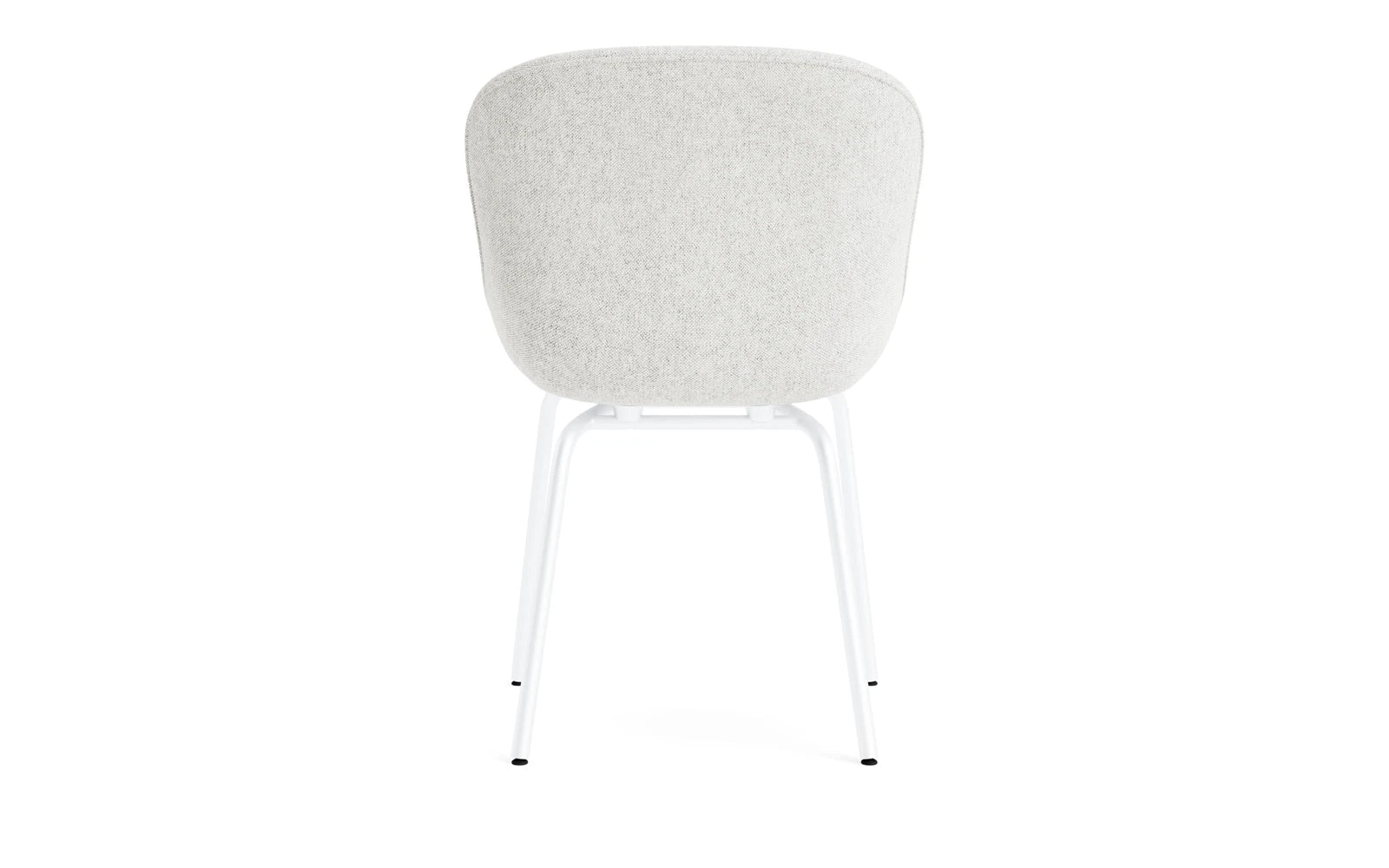 Hyg Stuhl gepolstert Weiss stahl Hallingdal in Hallingdal 110 präsentiert im Onlineshop von KAQTU Design AG. Stuhl ist von Normann Copenhagen