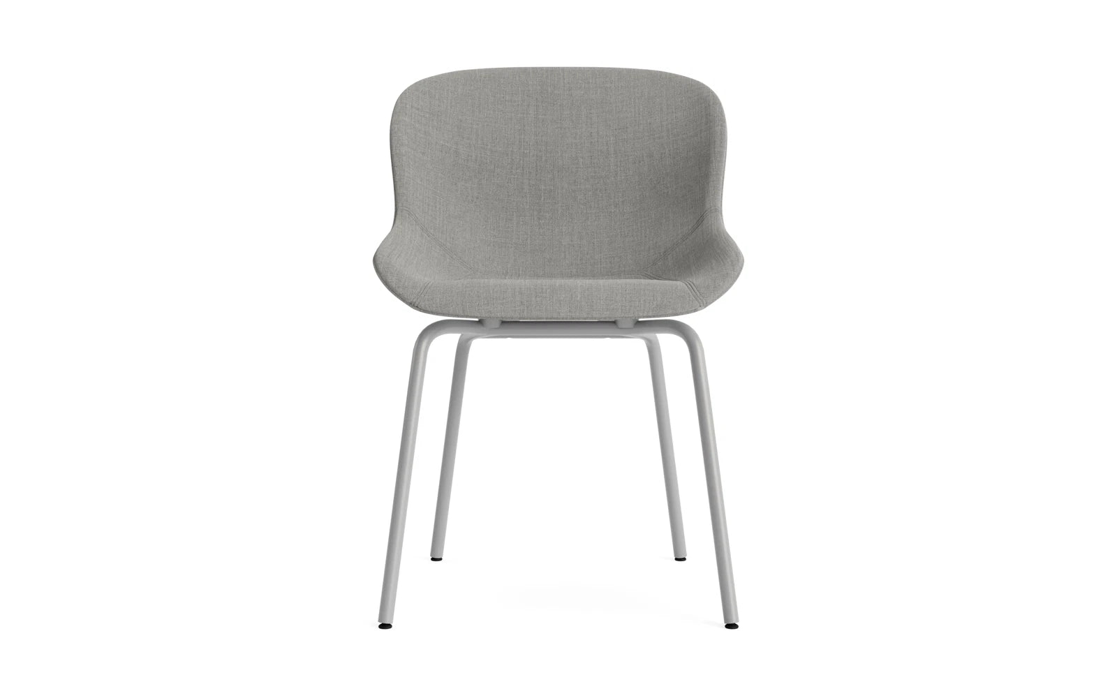 Hyg Stuhl gepolstert Grau stahl Remix in Remix 133 präsentiert im Onlineshop von KAQTU Design AG. Stuhl ist von Normann Copenhagen