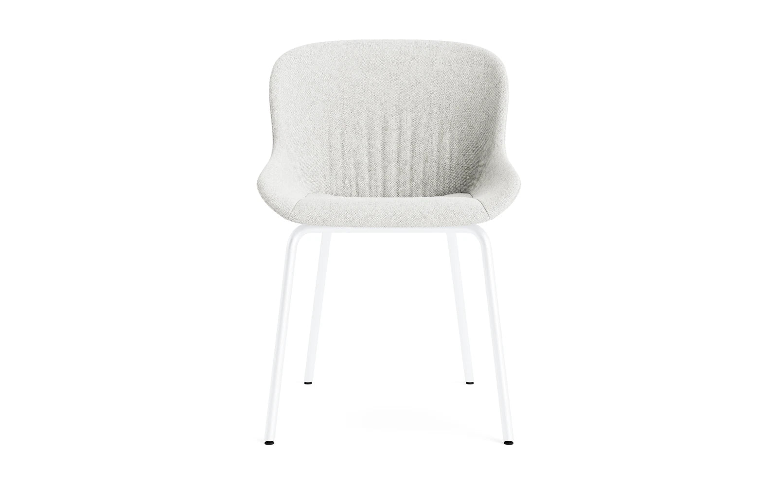 Hyg Comfort Stuhl Vollpolster Weiss stahl Hallingdal in Hallingdal 110 präsentiert im Onlineshop von KAQTU Design AG. Stuhl ist von Normann Copenhagen